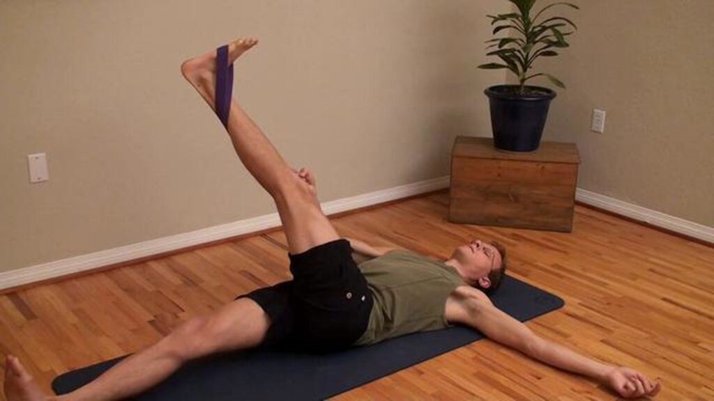 Stretches for hip internal and external rotation